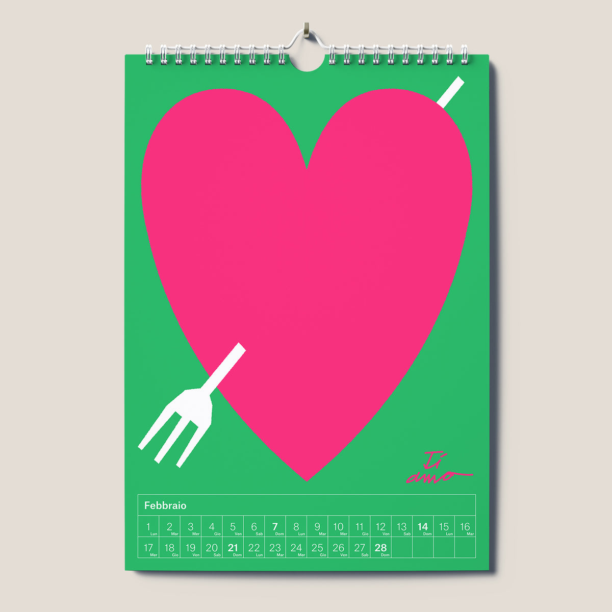 Calendario Splendido 2027