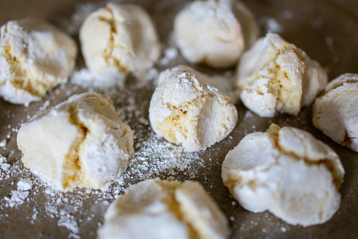 Biscotti morbidi alle mandorle