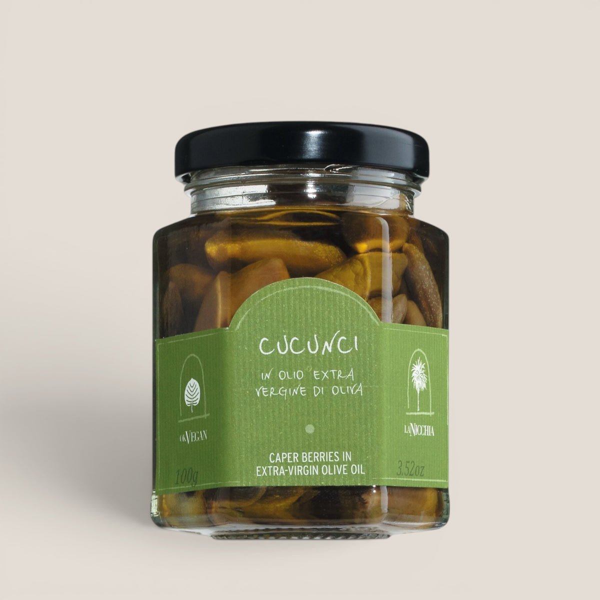 Kapernäpfel „Cucunci“ in Olivenöl Extra Vergine