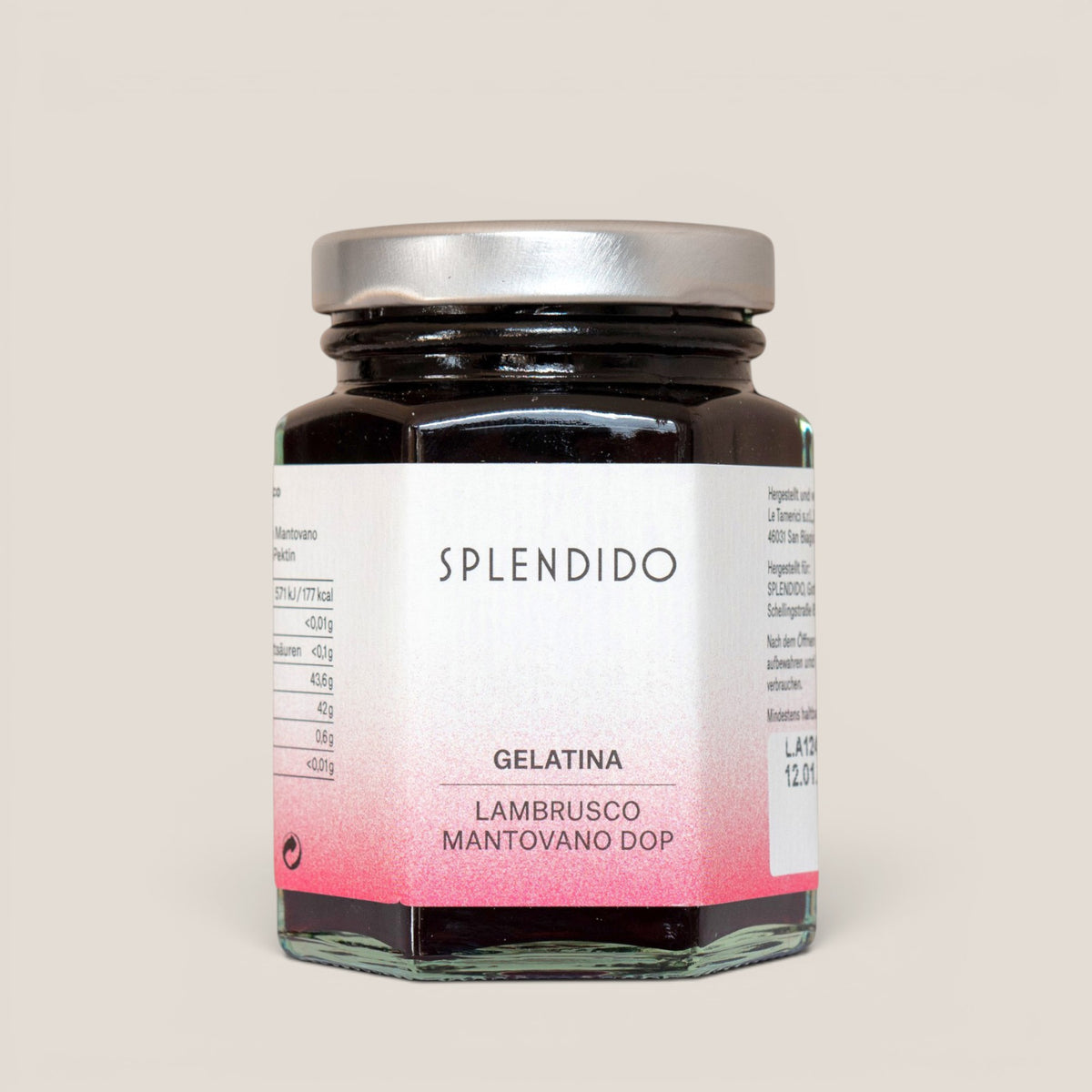 Gelatina di Lambrusco Mantovano DOP
