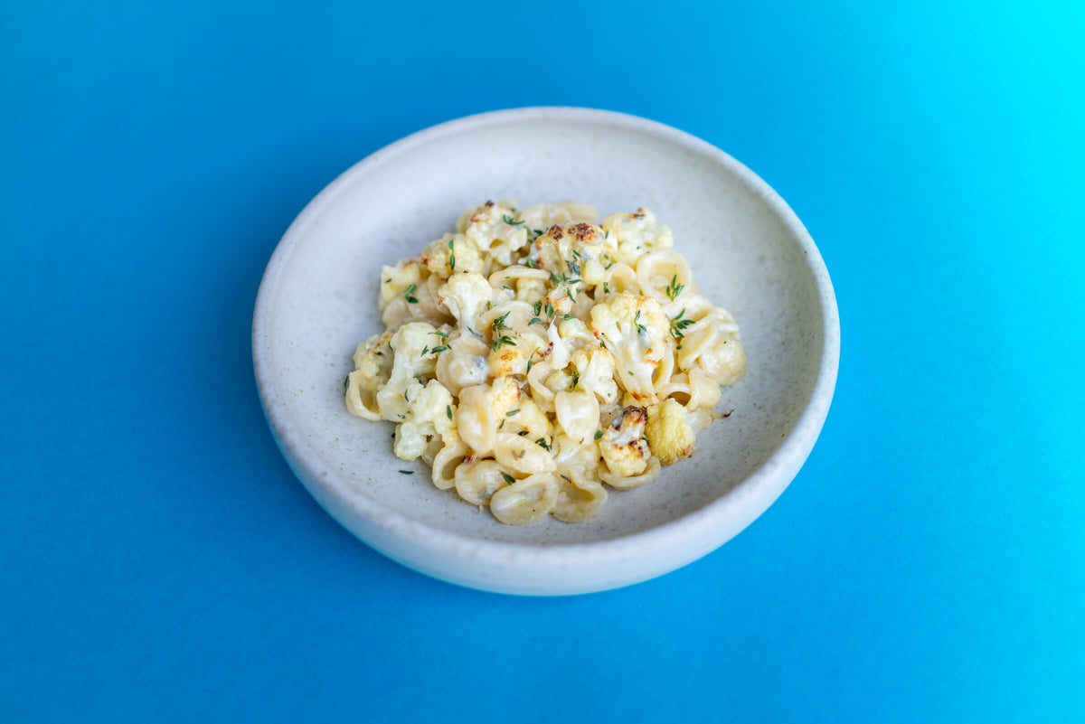 Pasta mit Blumenkohl und Gorgonzola