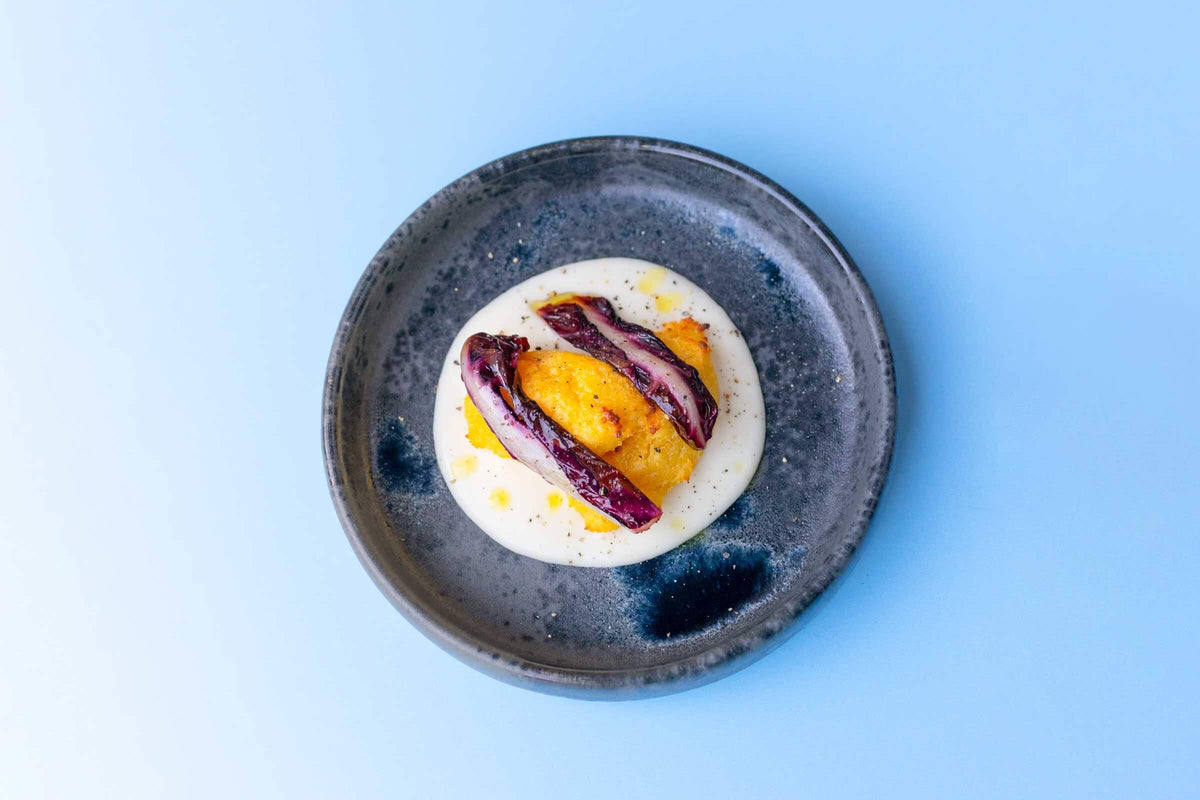 Polenta mit Taleggio und Radicchio