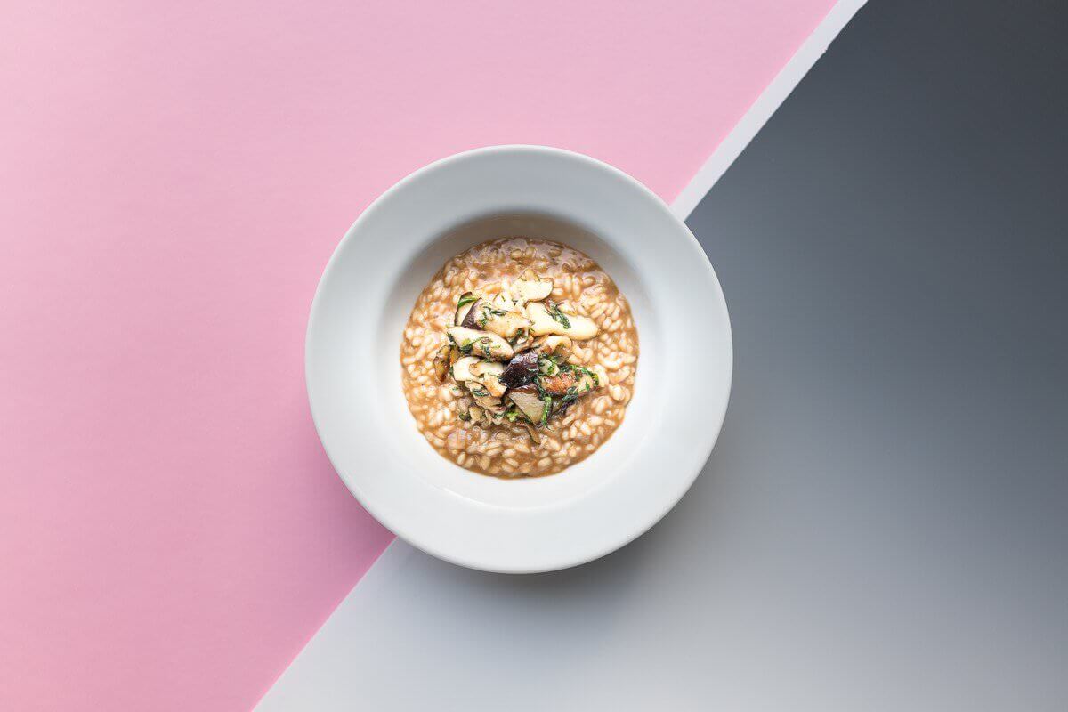 Risotto mit Pilzen