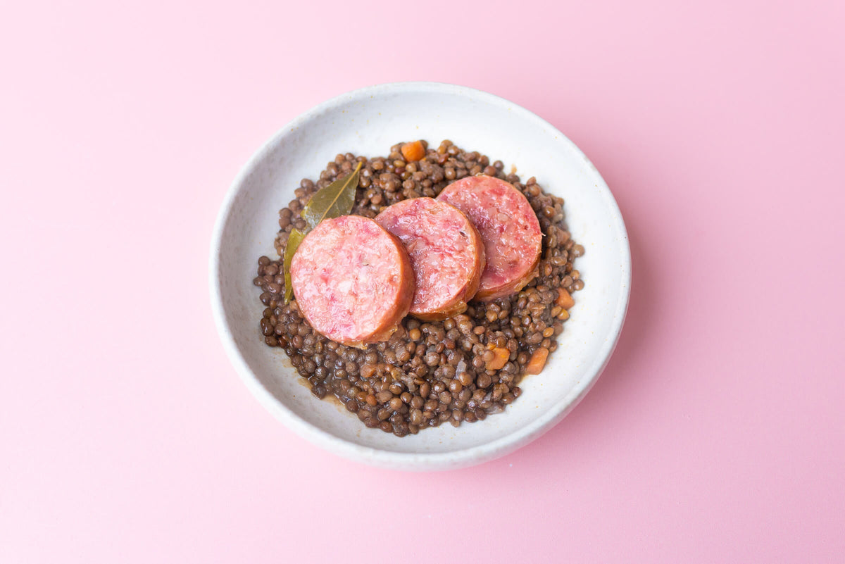 Cotechino mit Linsen