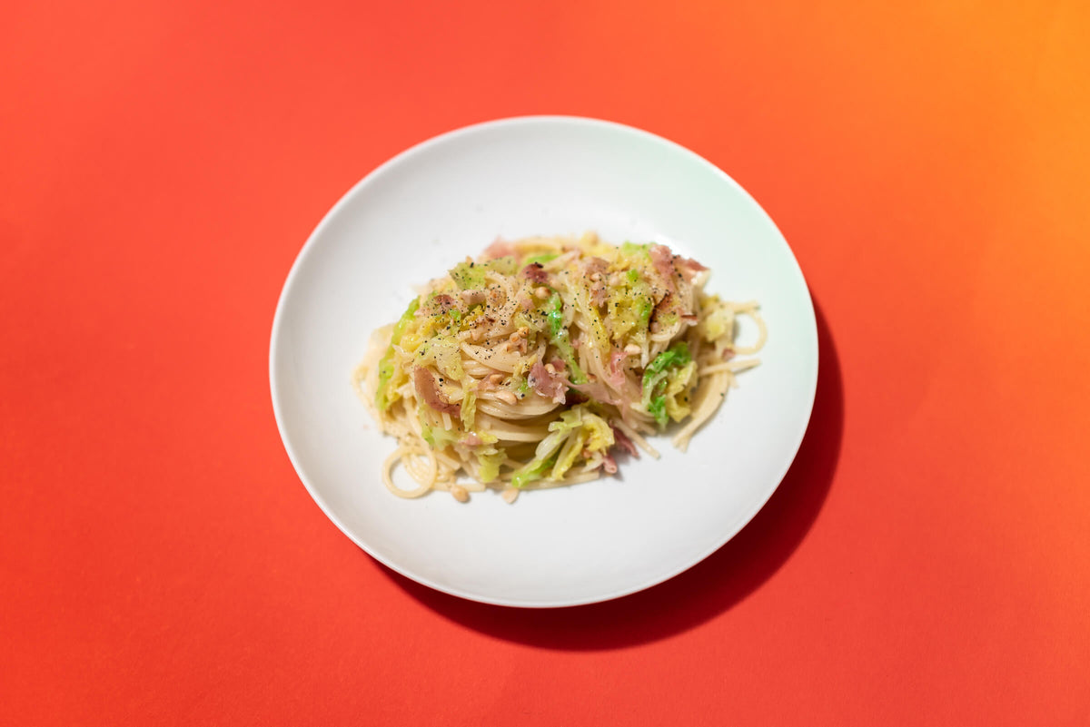 Pasta mit Wirsing und Südtiroler Speck
