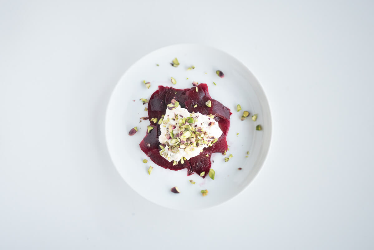 Rote Bete mit Gorgonzola dolce