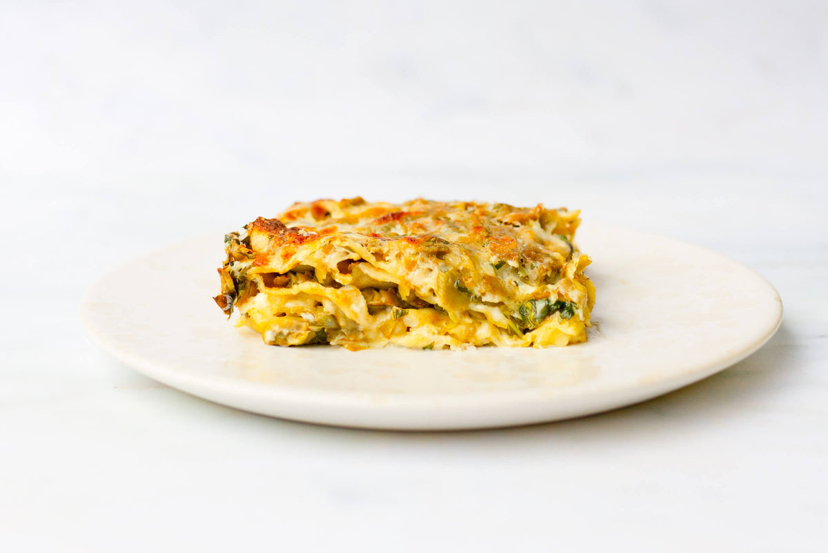 Lasagne mit Pane carasau