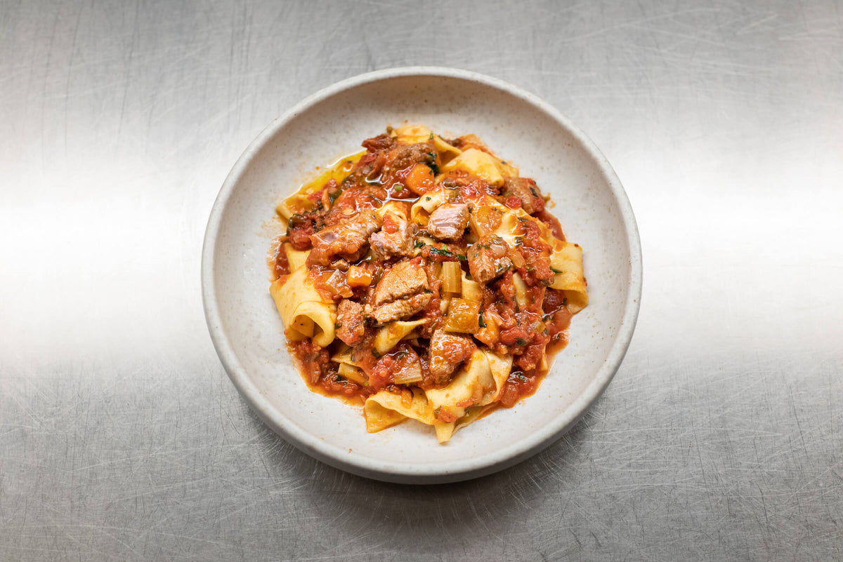 Ein Ragù aus Wildschwein