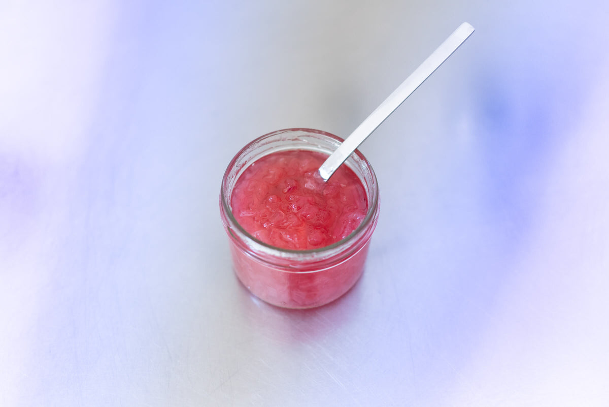 Eine Marmelade aus Zwiebeln