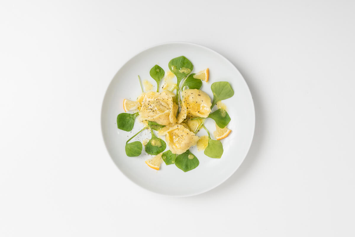 Tortelli mit Artischocken