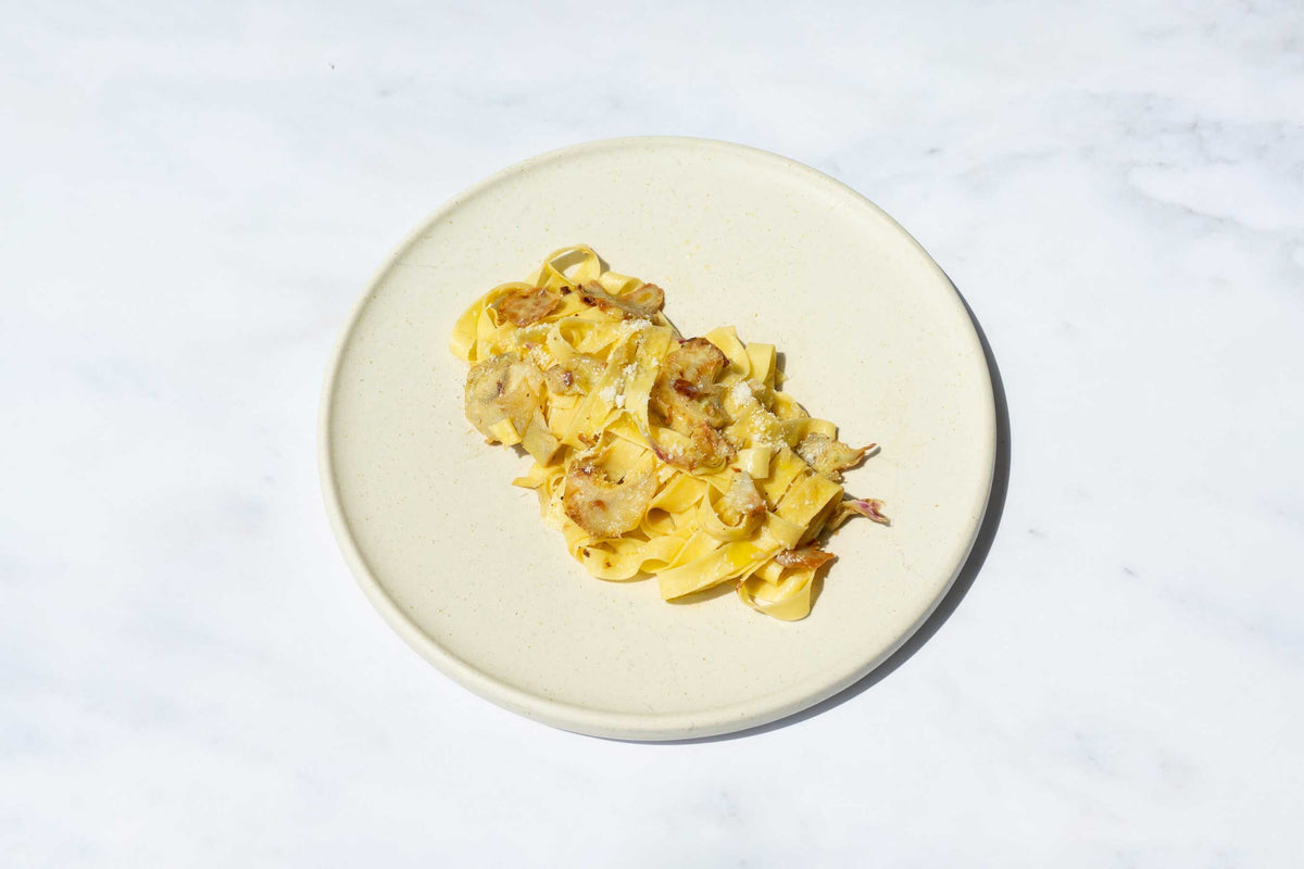 Rezept: Pasta mit gebratenen Artischocken