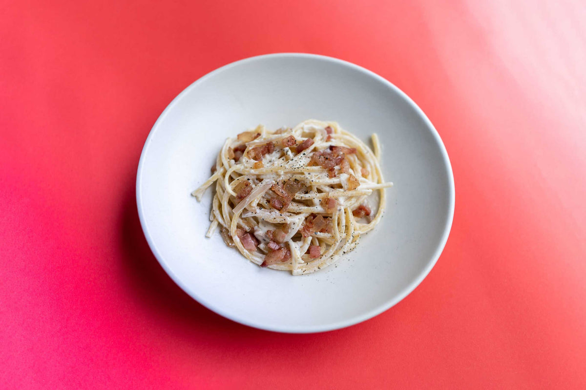 Rezept: Bucatini mit Guanciale und Ricotta