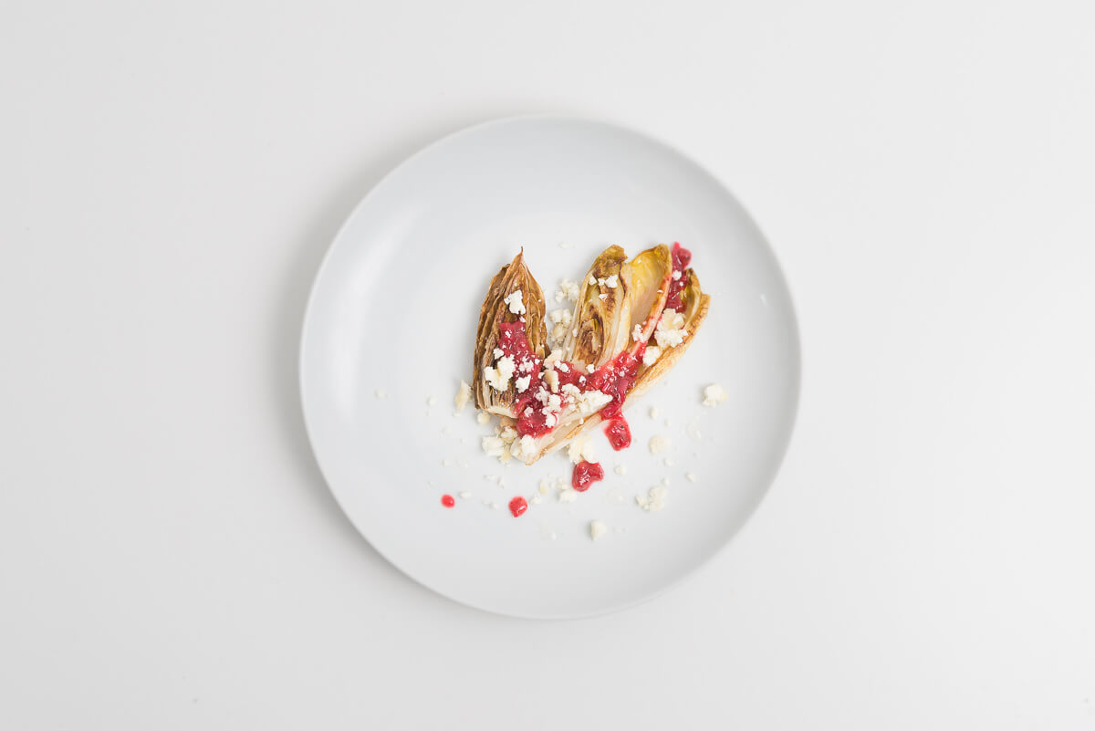 Chicorée mit Preiselbeeren