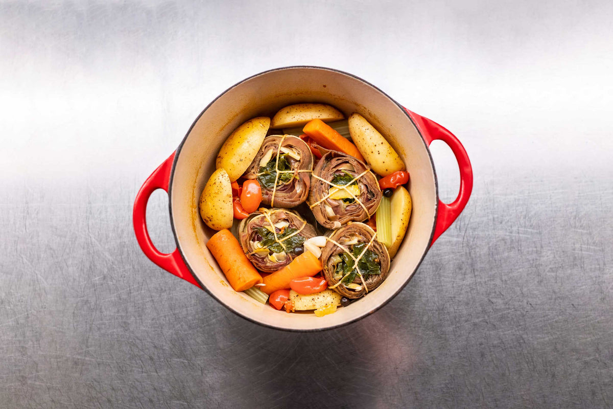 Rezept: Gefüllte Artischocken