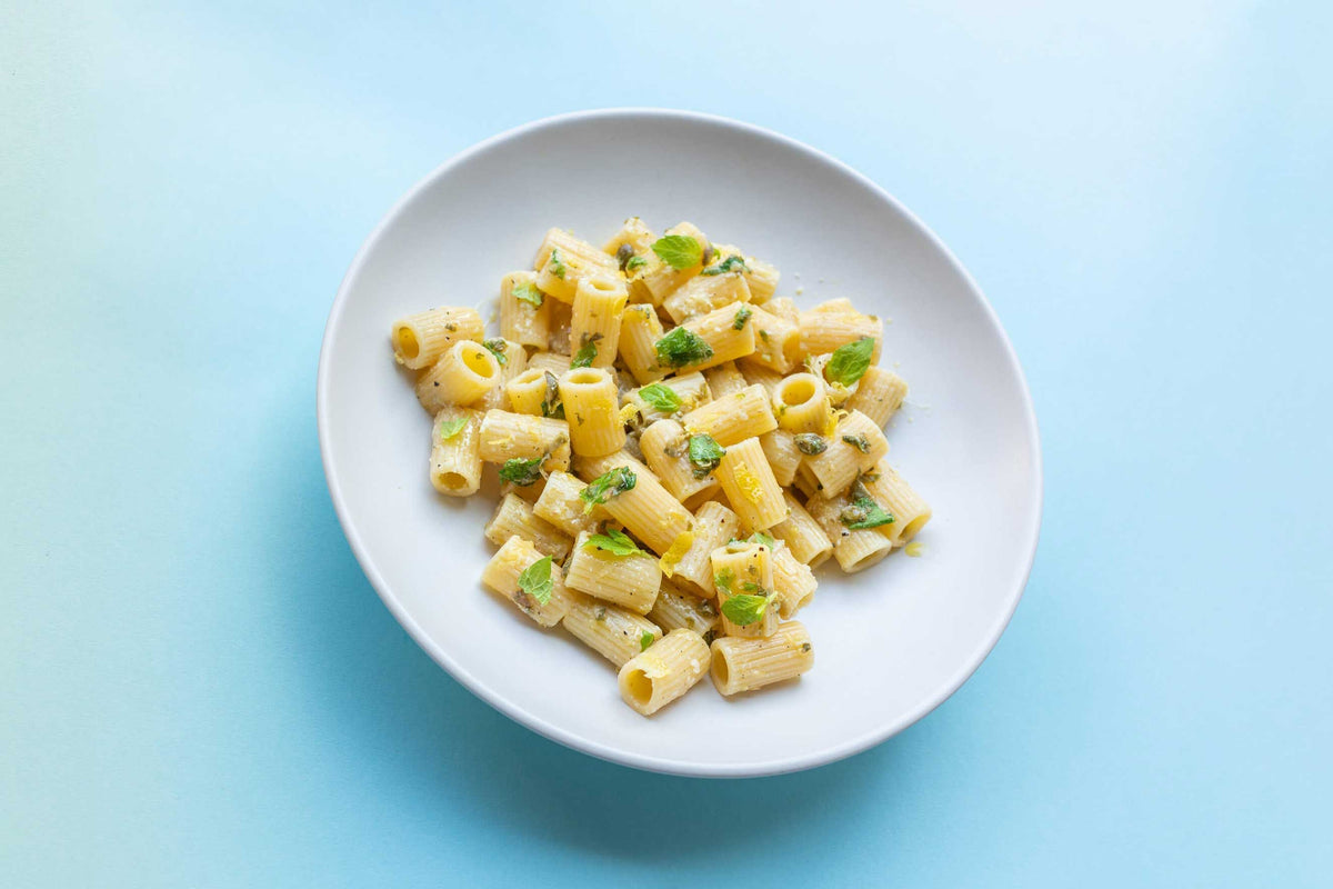 Rezept: Kalte Zitronennudeln