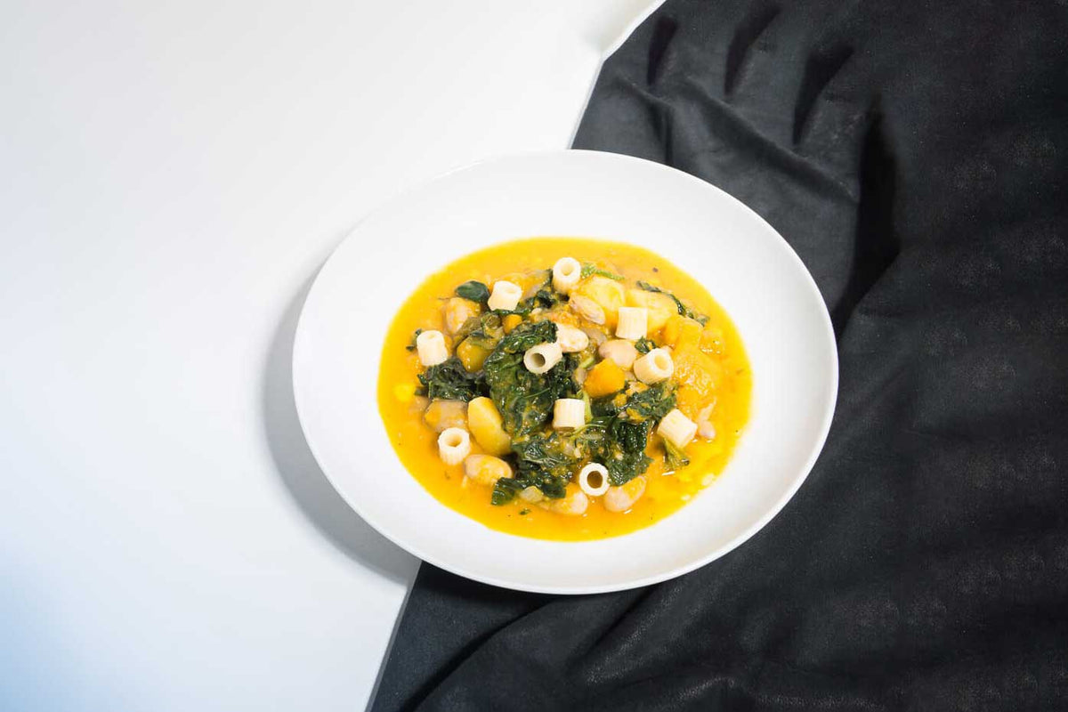 Rezept: Kürbis, Schwarzkohl, Salbei