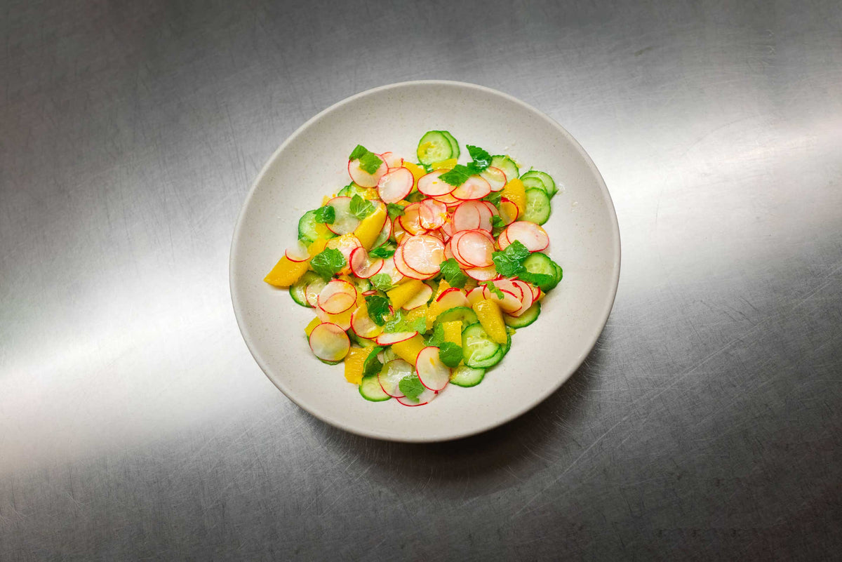 Rezept: Orangen-Gurken-Salat