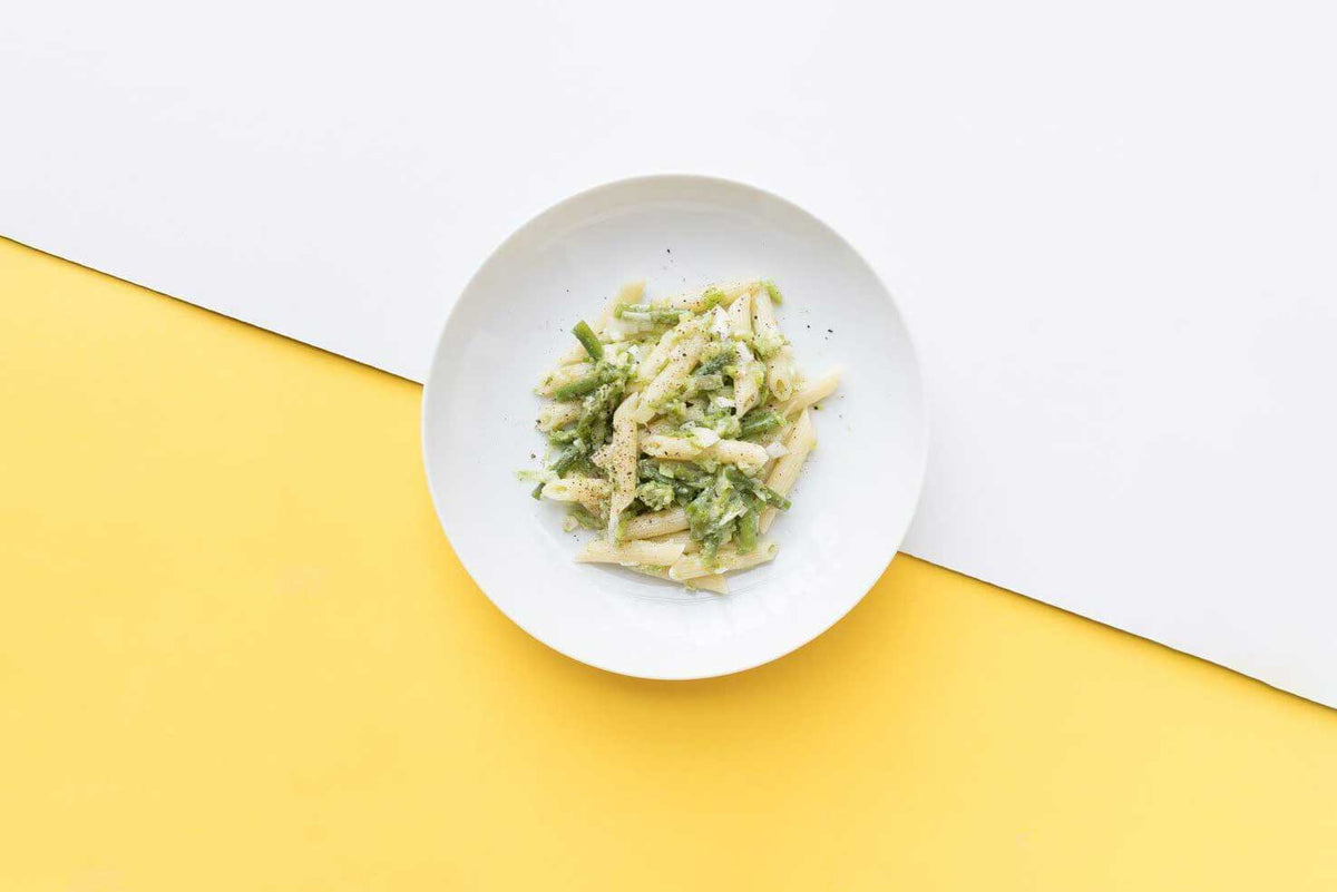 Rezept: Grüne Bohnen und junge Zwiebeln