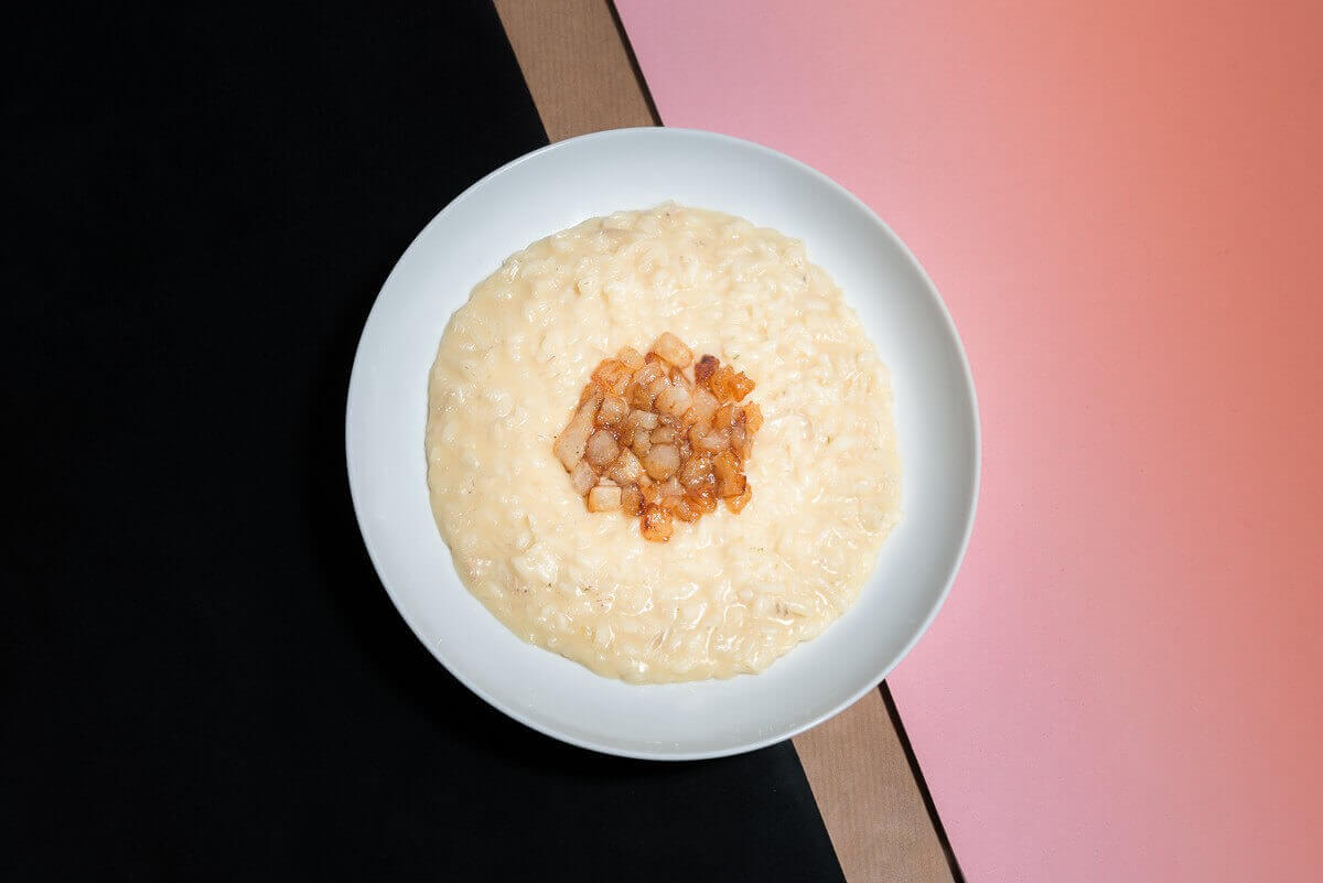 Risotto di taleggio e pera