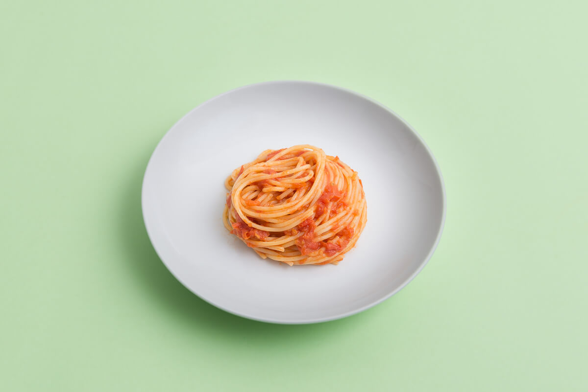 Tomatensoße mit Butter und Zwiebel