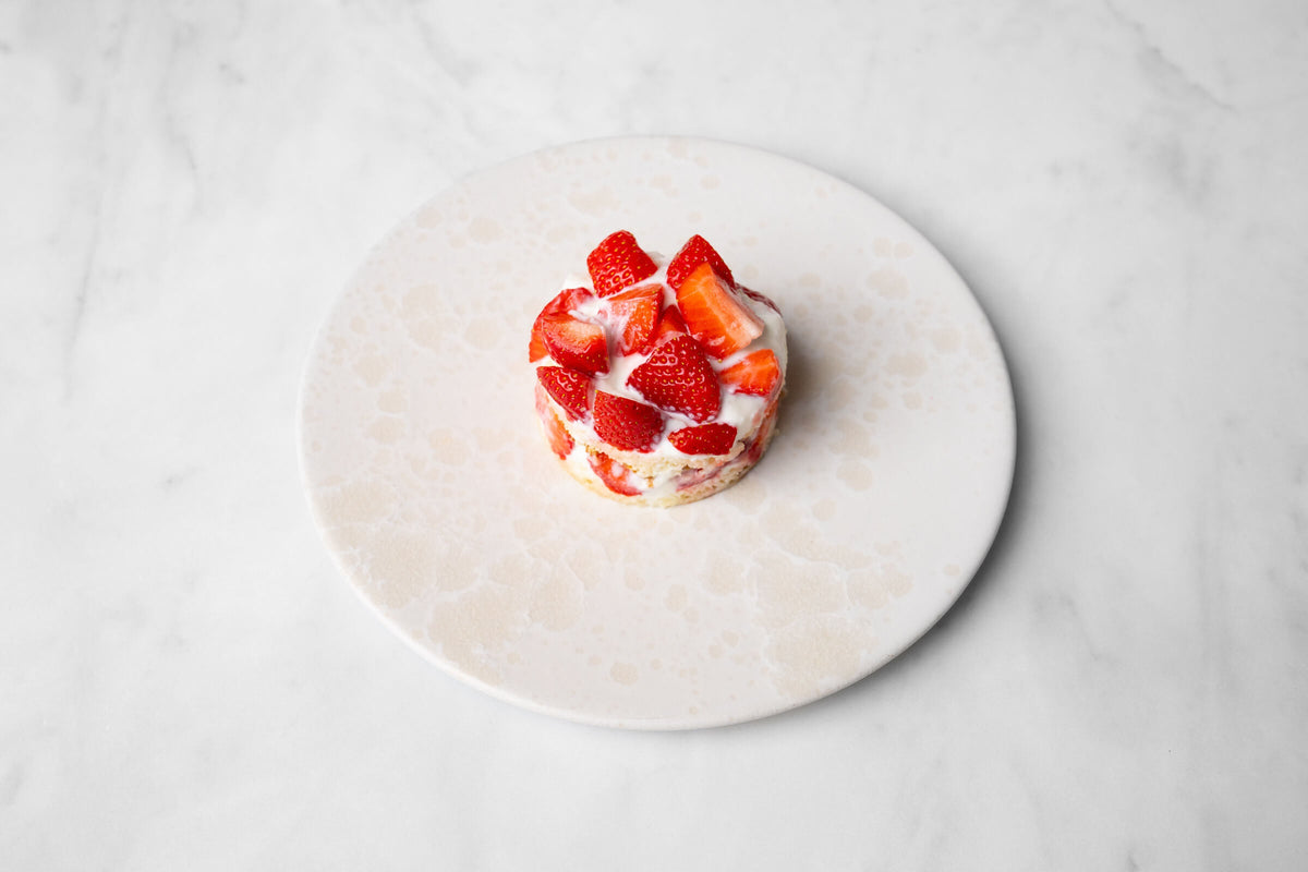 Erdbeerkuchen für Faule