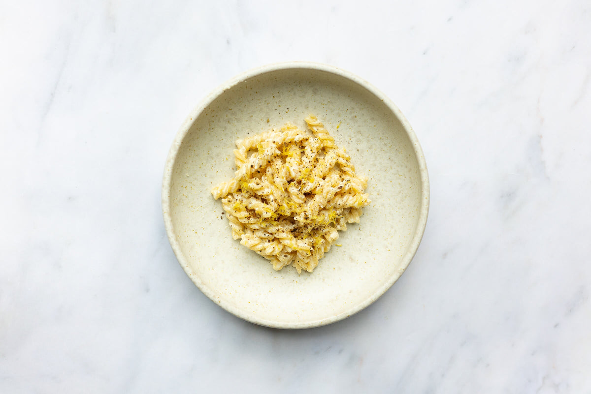 Ricotta, Pfeffer und Zitronen