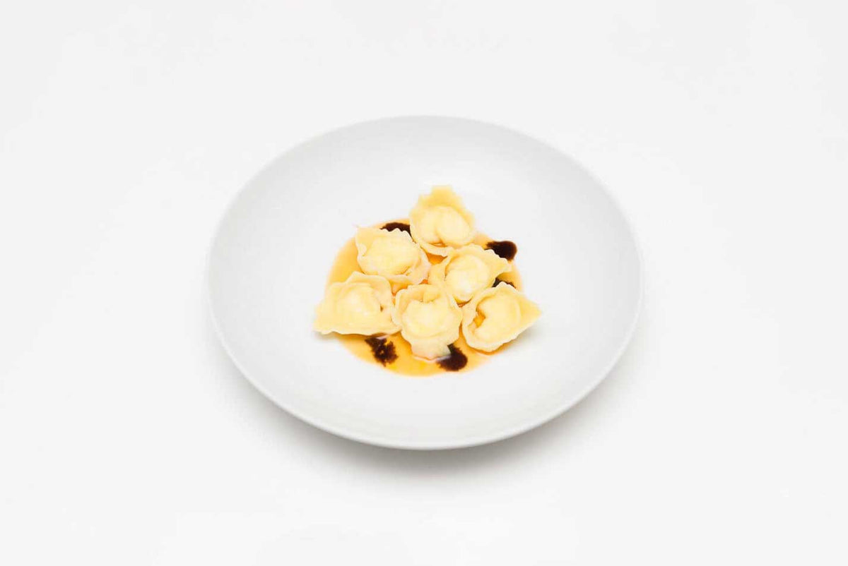 Rezept: Tortelli mit Ricotta, Parmigiano Reggiano und Aceto Balsamico Tradizionale