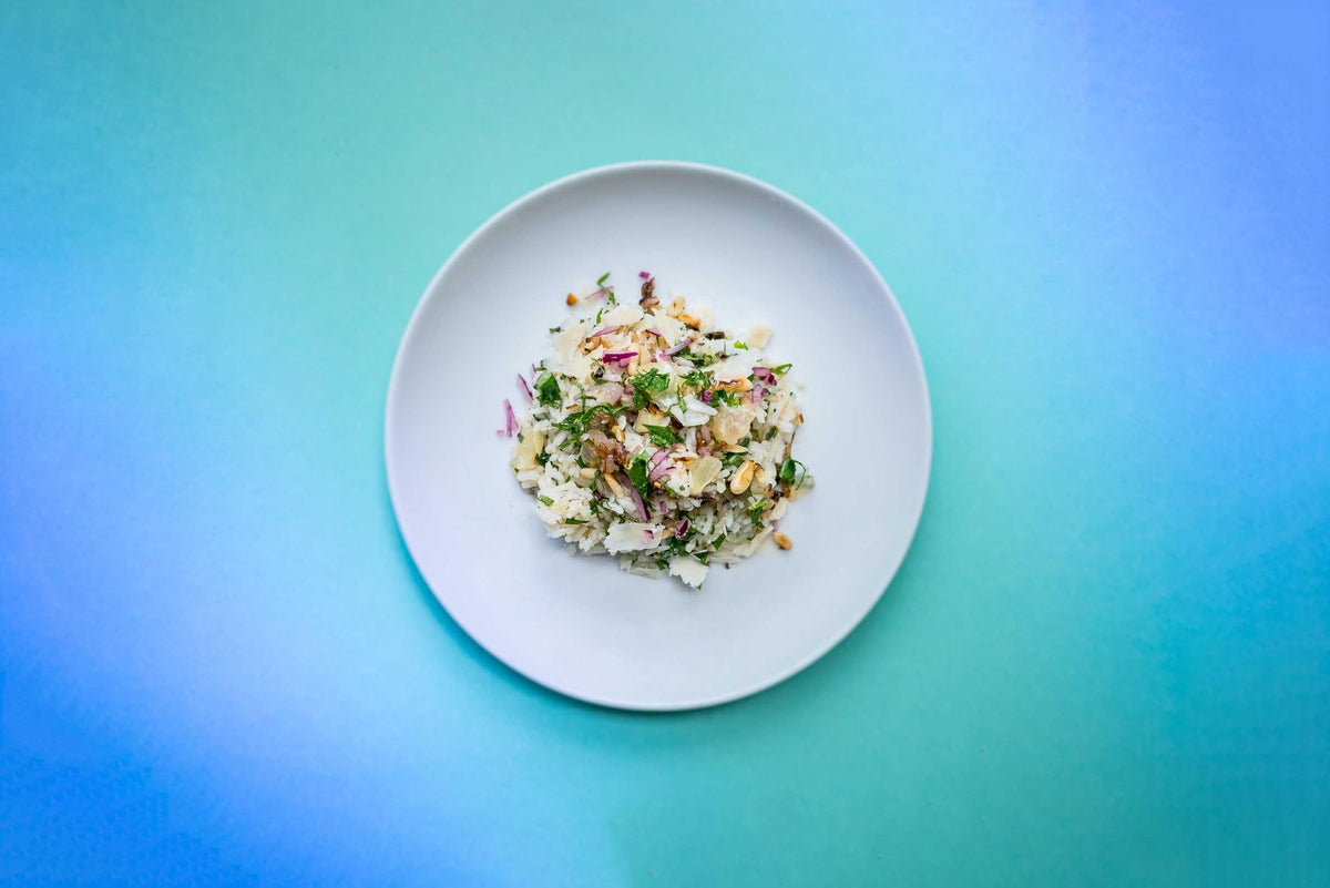Rezept: Reissalat mit Zitrone